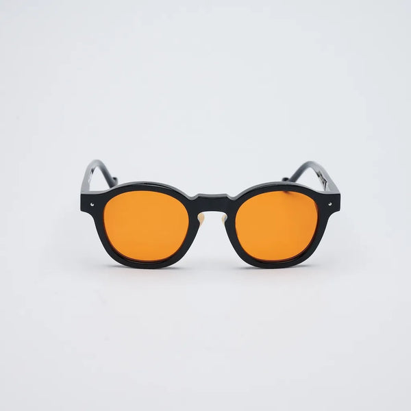 Vatic Vintage Optical Otosan Black-framed curry orange lens