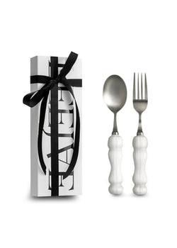 PLEATS CUTLERY SET 3COLOR