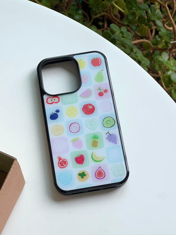 [MADE] fruit patchwork bumper case