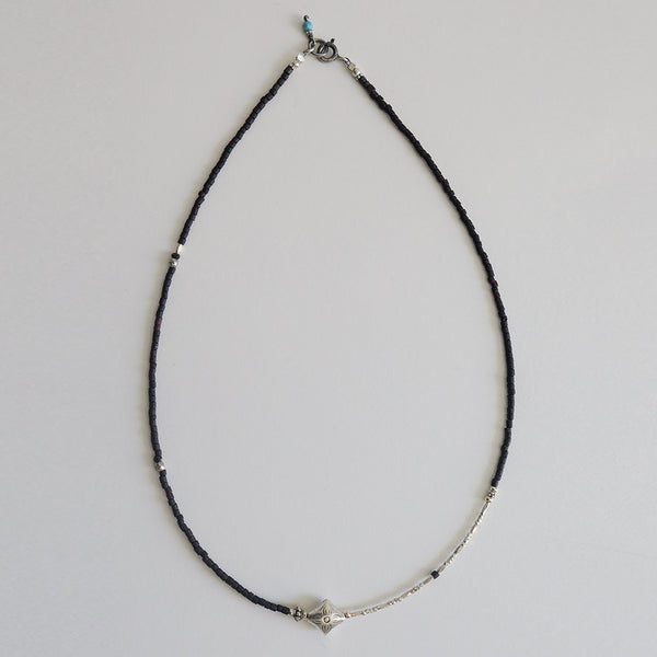 Diamond Howlite Necklace(2COLOR)