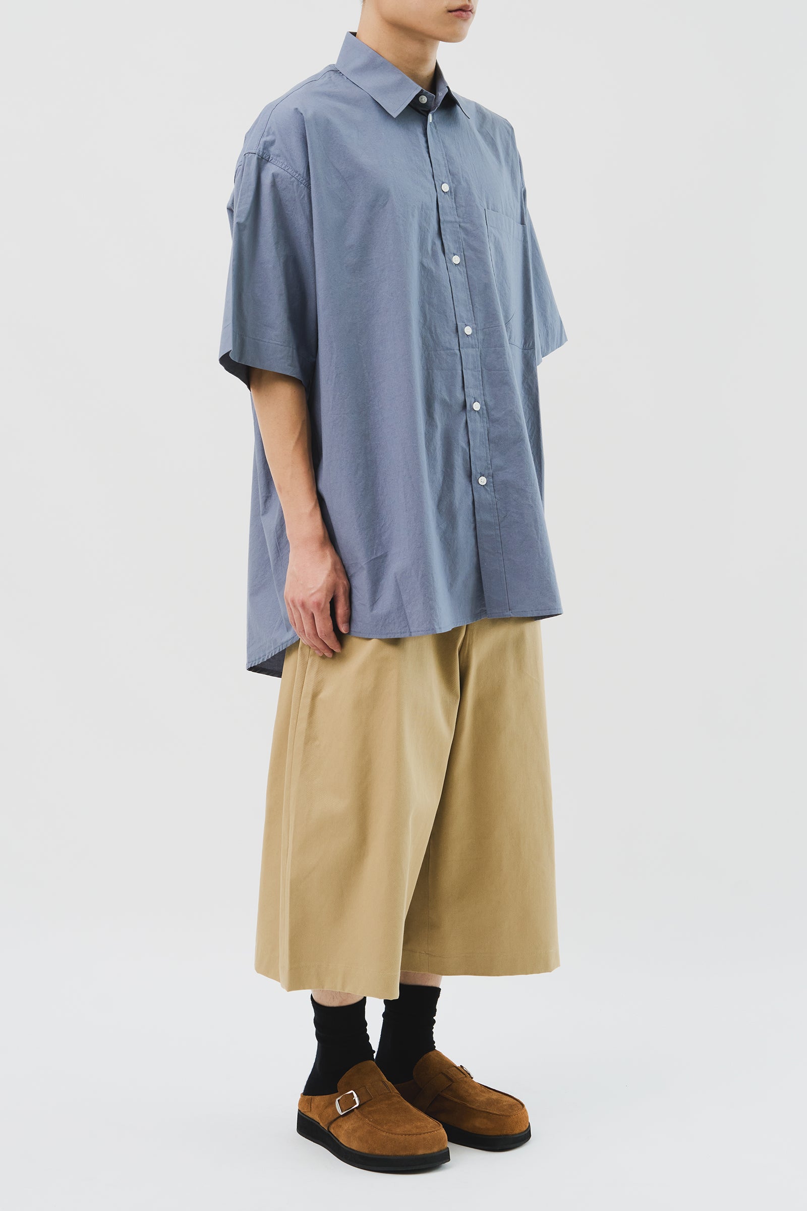 Parp Half Boxy Shirt (4color)