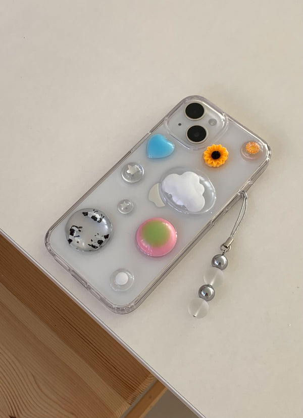 sunny day  resin phone case