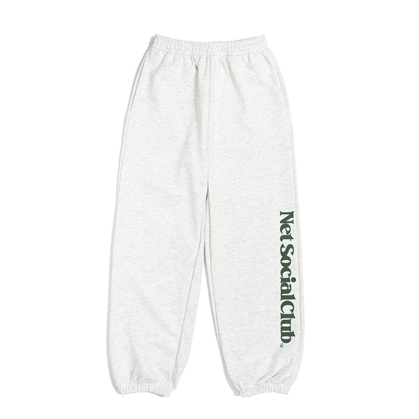 SIDE LOGO JOGGER PANTS (LIGHT MELANGE)