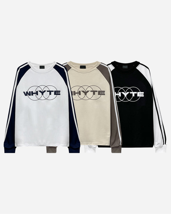 Print Raglan Track Long Sleeve