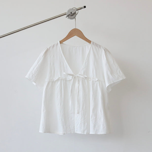 PURITY FRILL BLOUSE