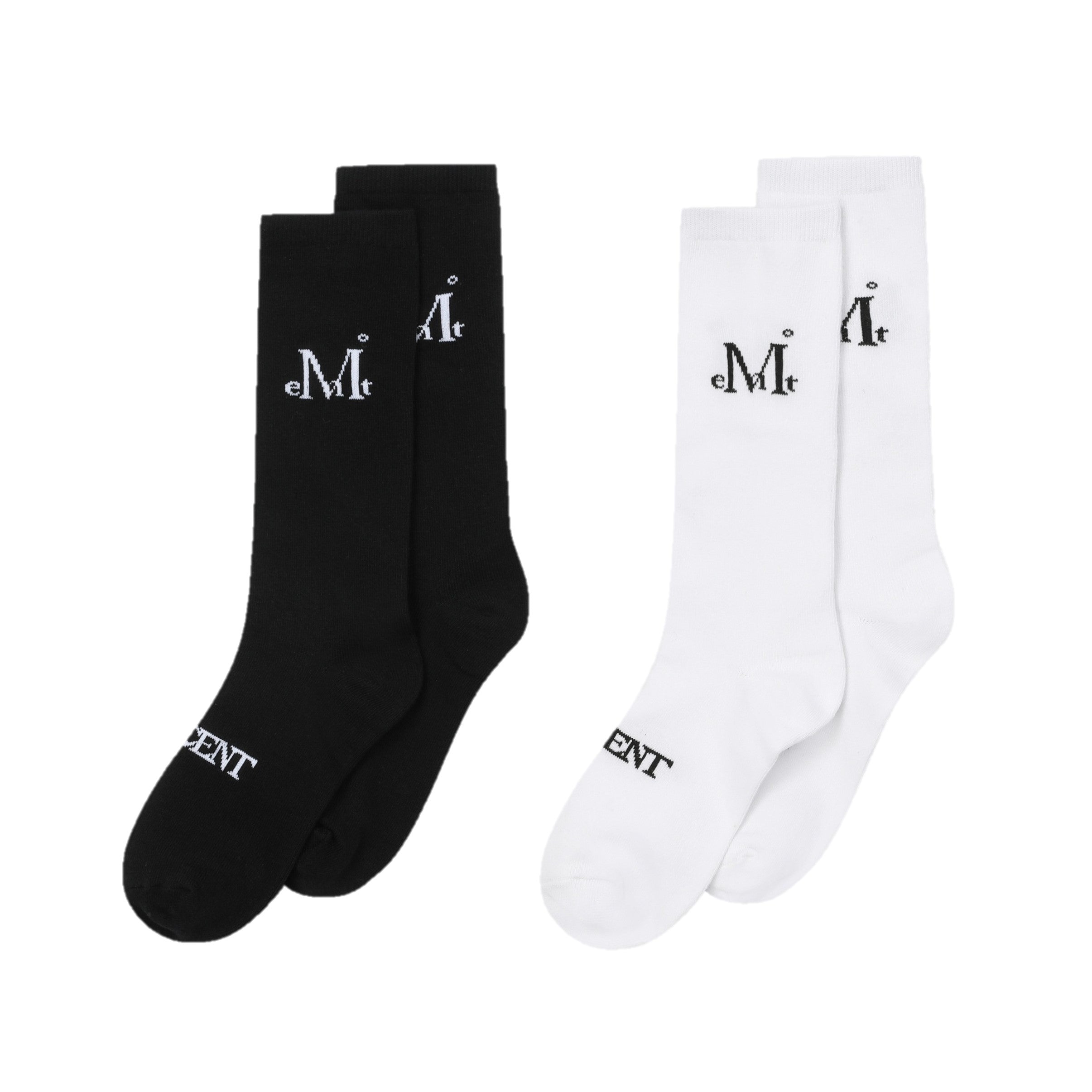 SIGNATURE MAIN LOGO CREW SOCKS [3PACK] (2color)