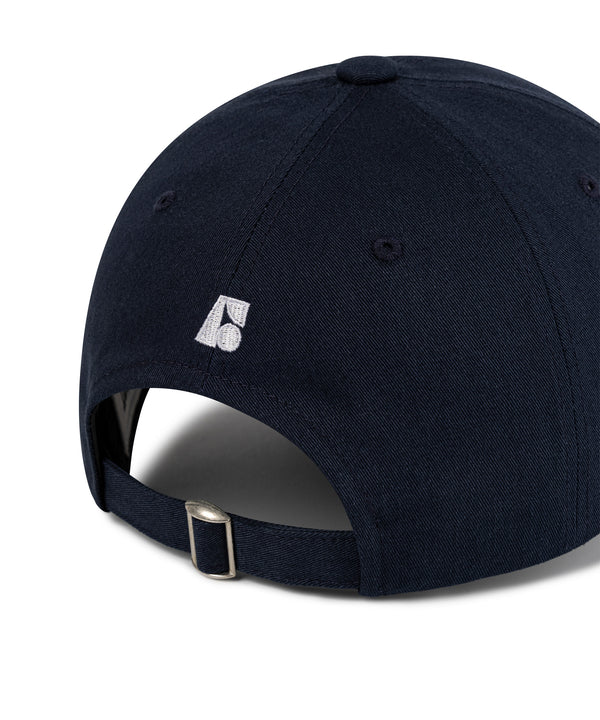 Applique Twill Logo Ball Cap - Navy