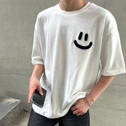  Daily Bookle Smile Overfit Short Sleeve