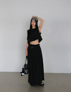 Pumpkin Belt SET Long skirt