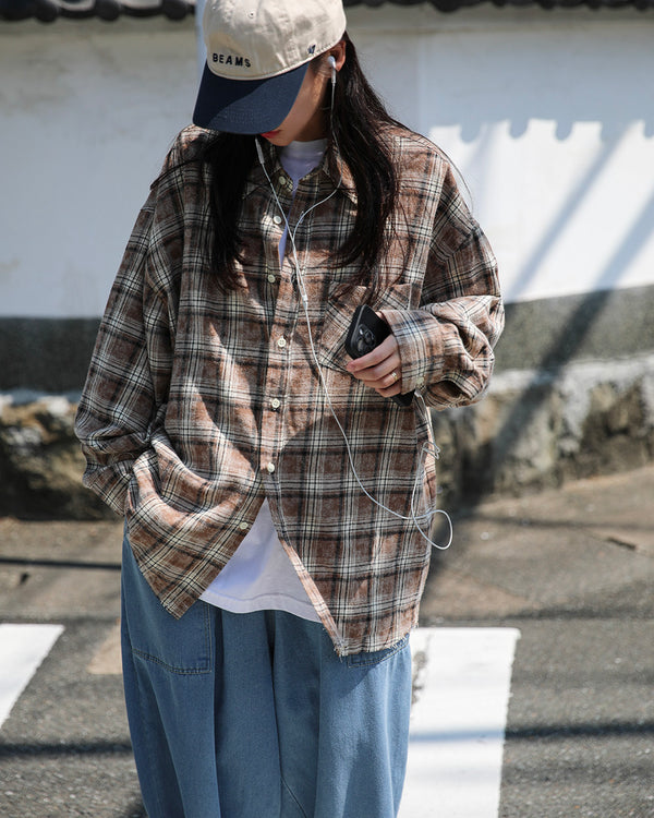  PLUME CHECKERED SHIRT 