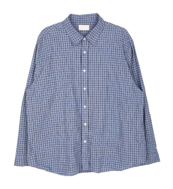 No.0927 geek check SHIRT (4color)