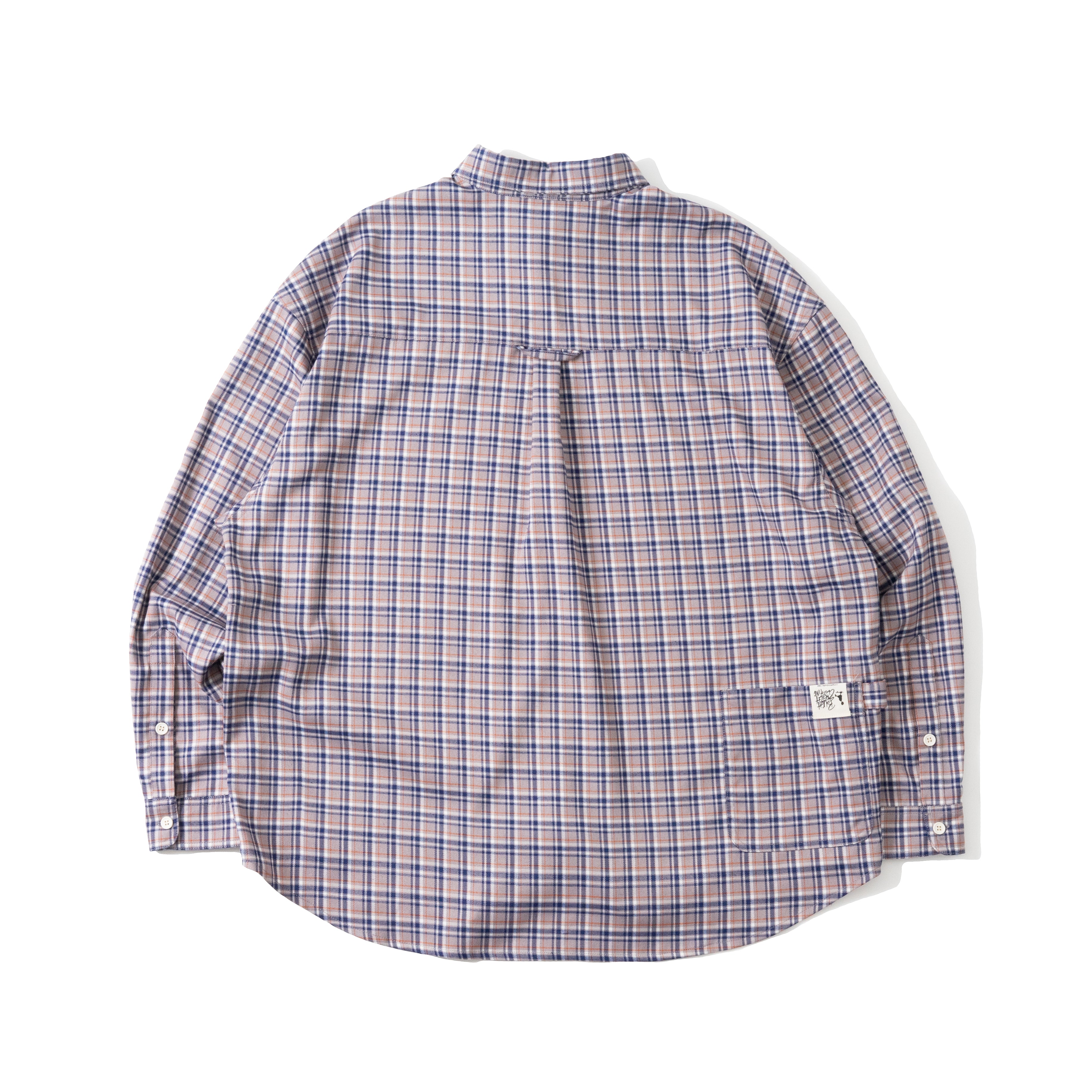 ROUGH CHECK SHIRT (Gray)