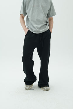 EGO FETCH Wide-leg Sweatpants Edgy Style