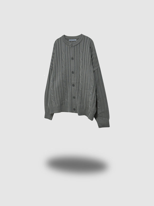 OB CABLE CARDIGAN