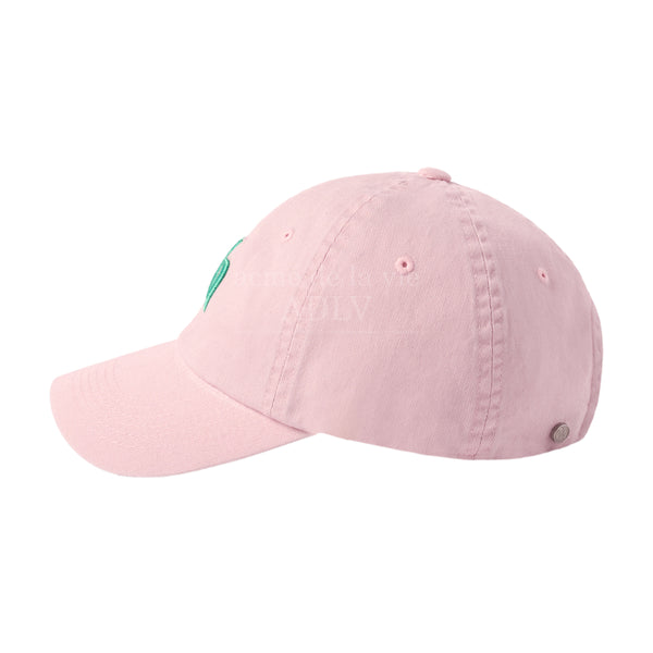 24FW COLOR POINT SMALL SYMBOL BALL CAP PINK