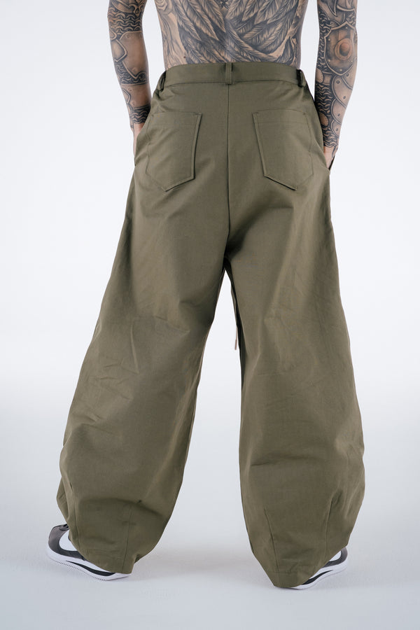 Mwoong Balloonfit Work Pants(KHAKI)