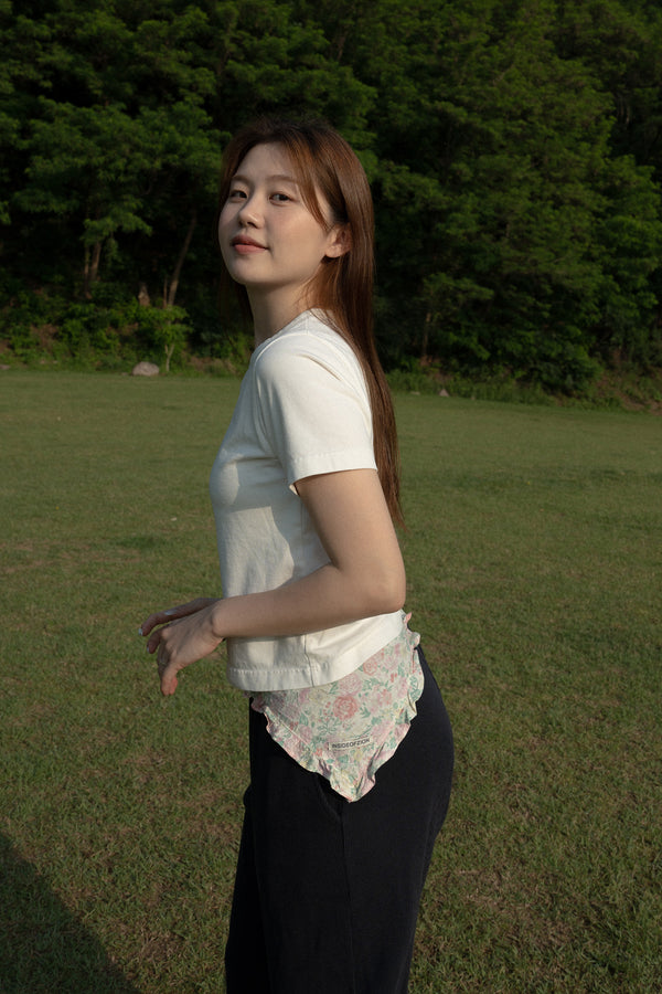 [MADE] コットンキャンディーTシャツ (white)