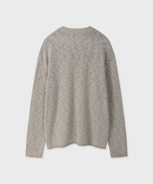 ROCK BAND KNIT GRAY