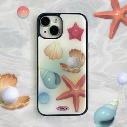 [MADE] White Seashells Phone Case