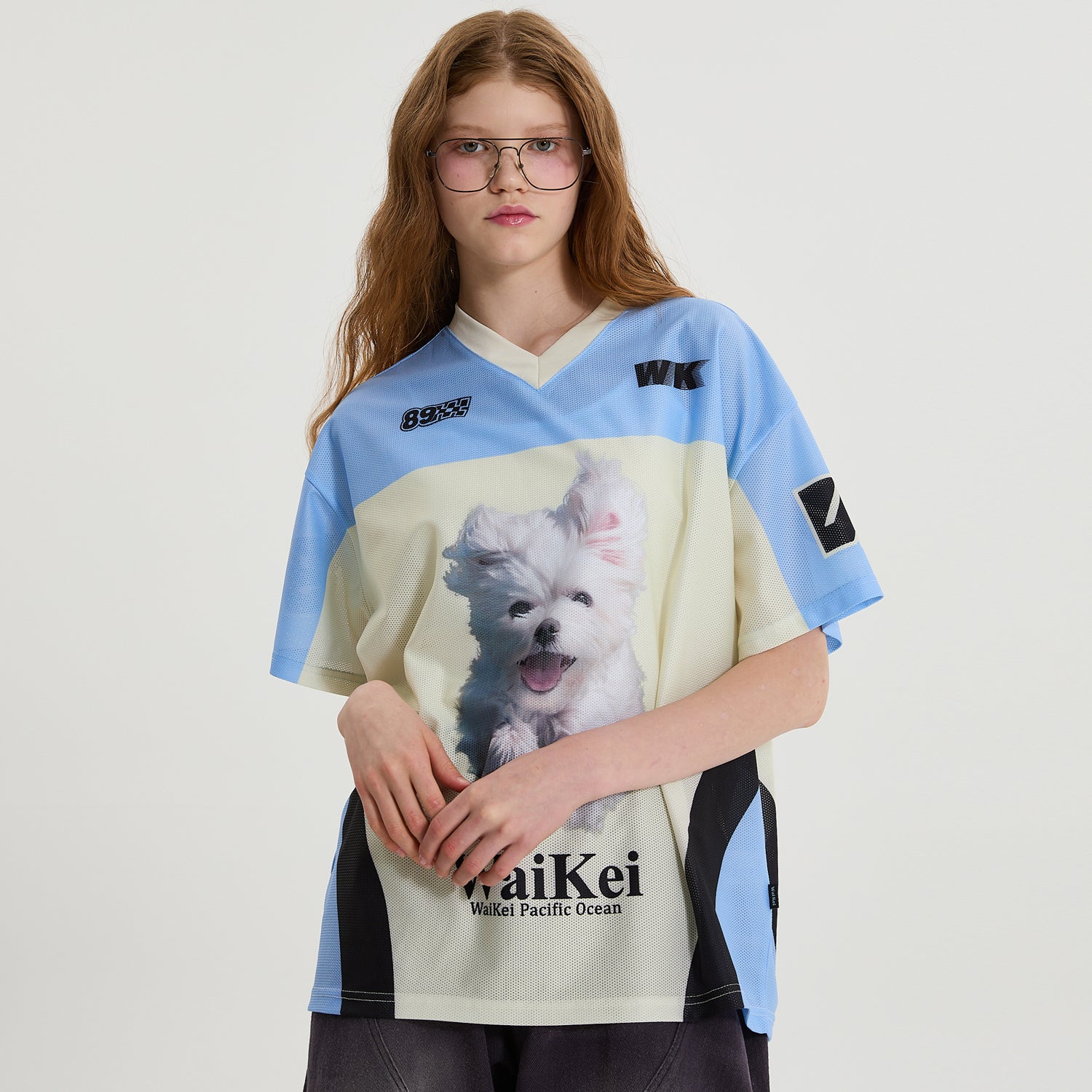 Maltese GOOREUM mesh jersey half sleeve T-shirt