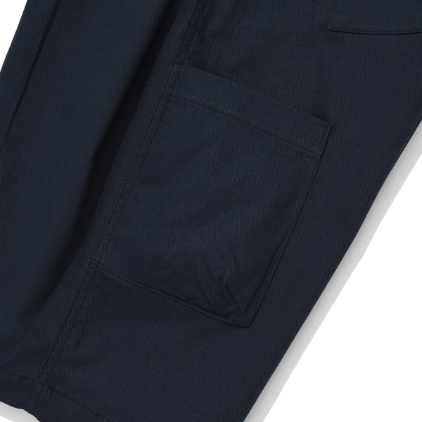 Double tuck BERMUDA shorts / Navy