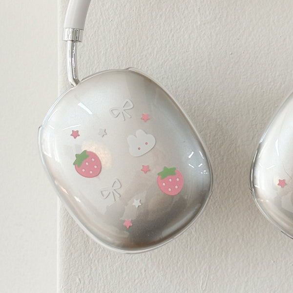 [AirPods Max] Strawberry hard case (1set)