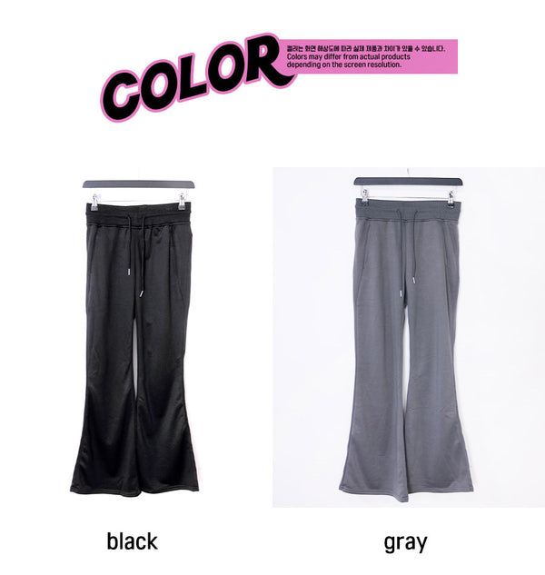 ready bootscut pants (2color)