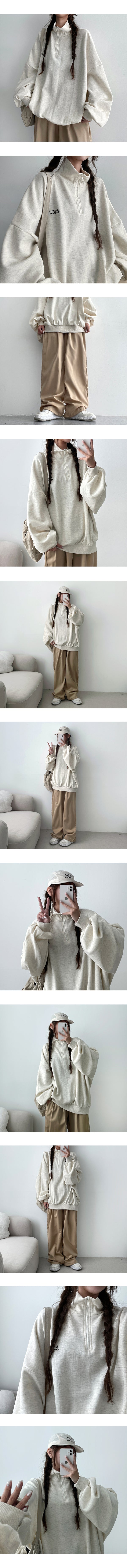 [3 Tier Length] [Half String] Runkey Pin Tuck Banding Wide Pants (6 colors)