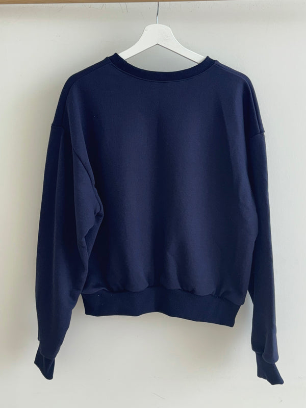 (W) BA CAPITALISM SWEATSHIRTS - NAVY