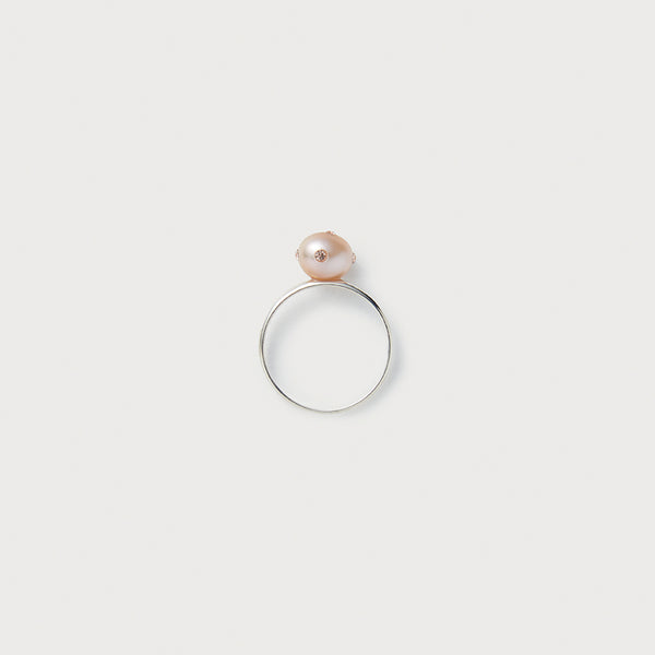 Polkadots Ring, Peach