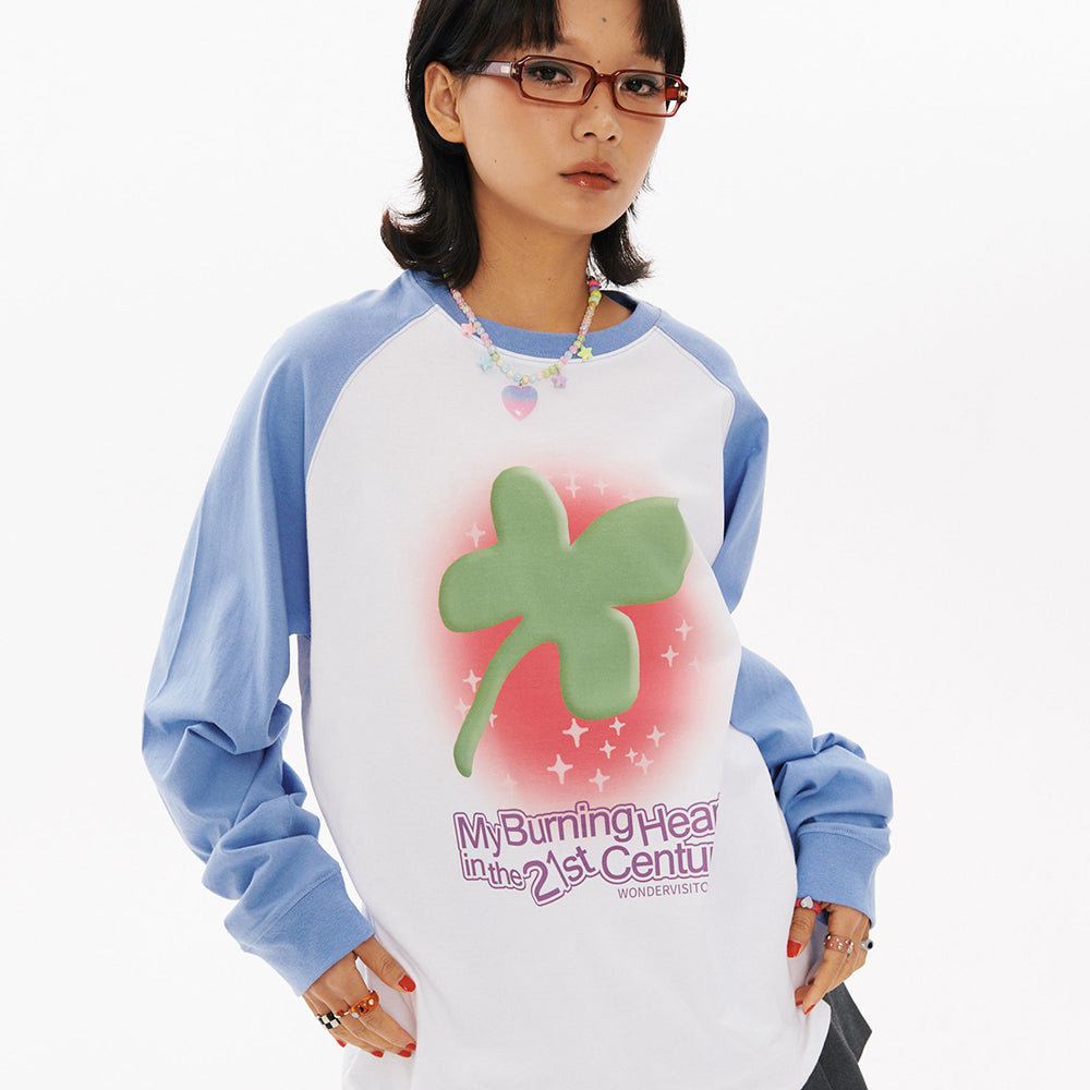 Clover Raglan Long sleeve [2Color]