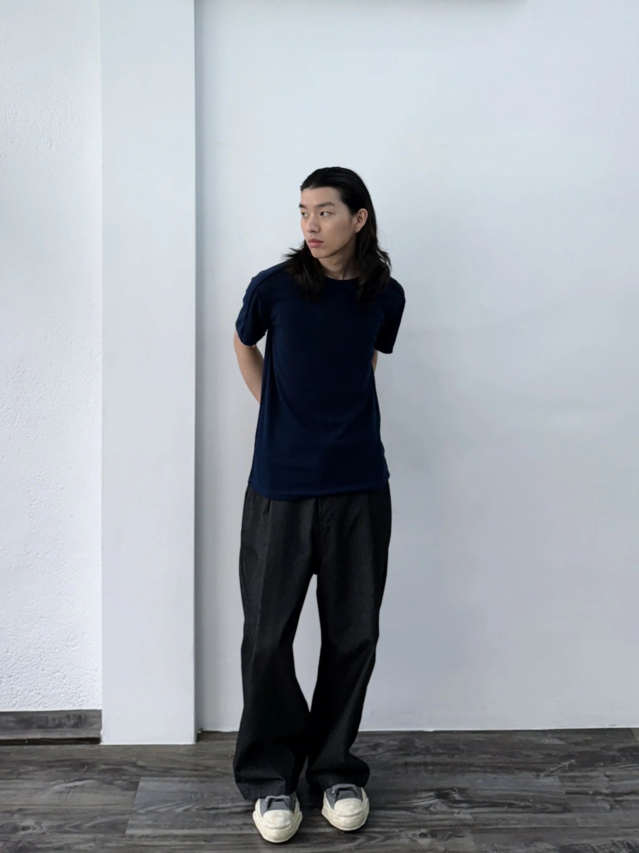 ラグランスリーブ ストライプTシャツ