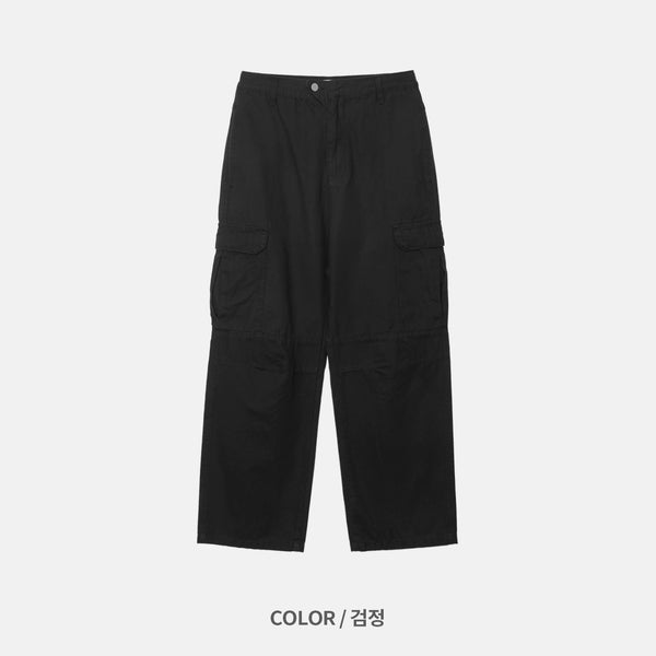 Nuts Cargo Cotton Pants (4color)