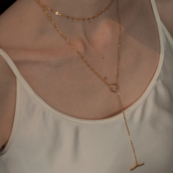 asymmetry swir necklace(corda)