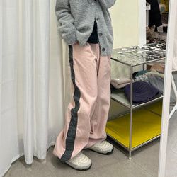 [2SIZE] Wind shirring nylon pants_5 colors