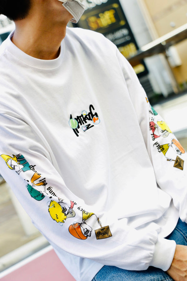 Color bubble L/S TEE