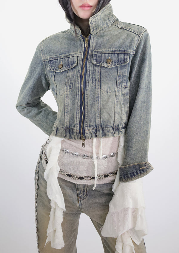 StrongSilhouette Denim jacket