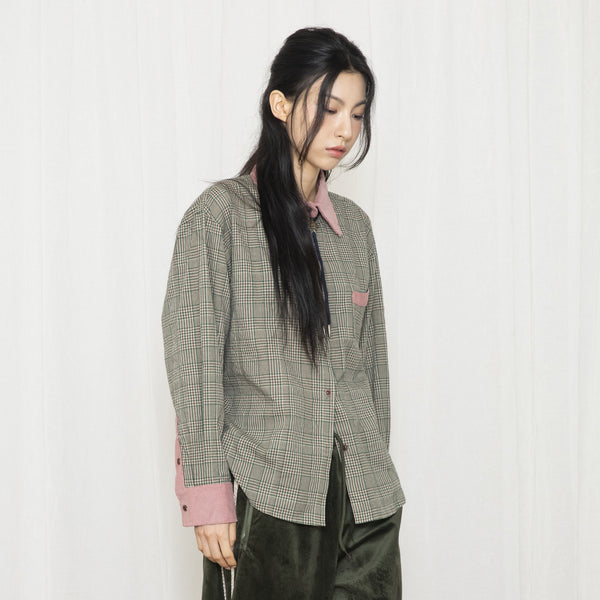 WXTS002 Palmer Check Shirt (PINK)