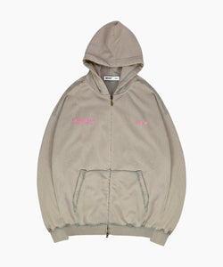 Symbol Logo 2way Zip-up (BEIGE)