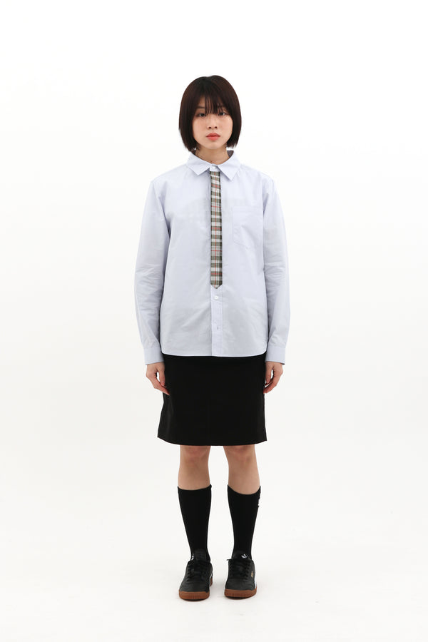  ROUX BASE SCHOOL TIE SHIRTS (SKY)