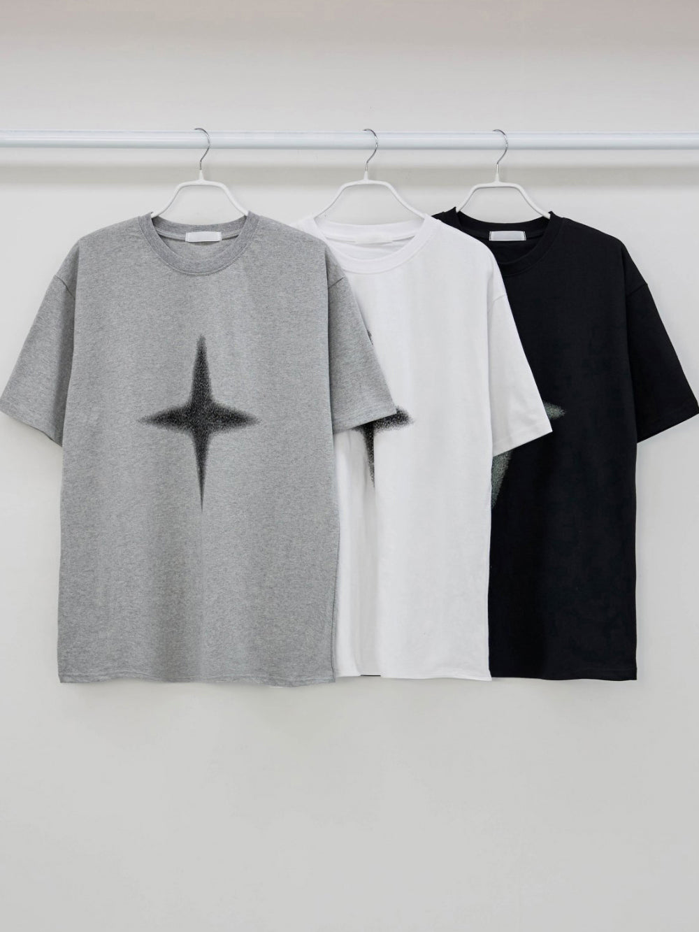 LMN DeRover Star Printed Short-Sleeved T-Shirt (3 colors)