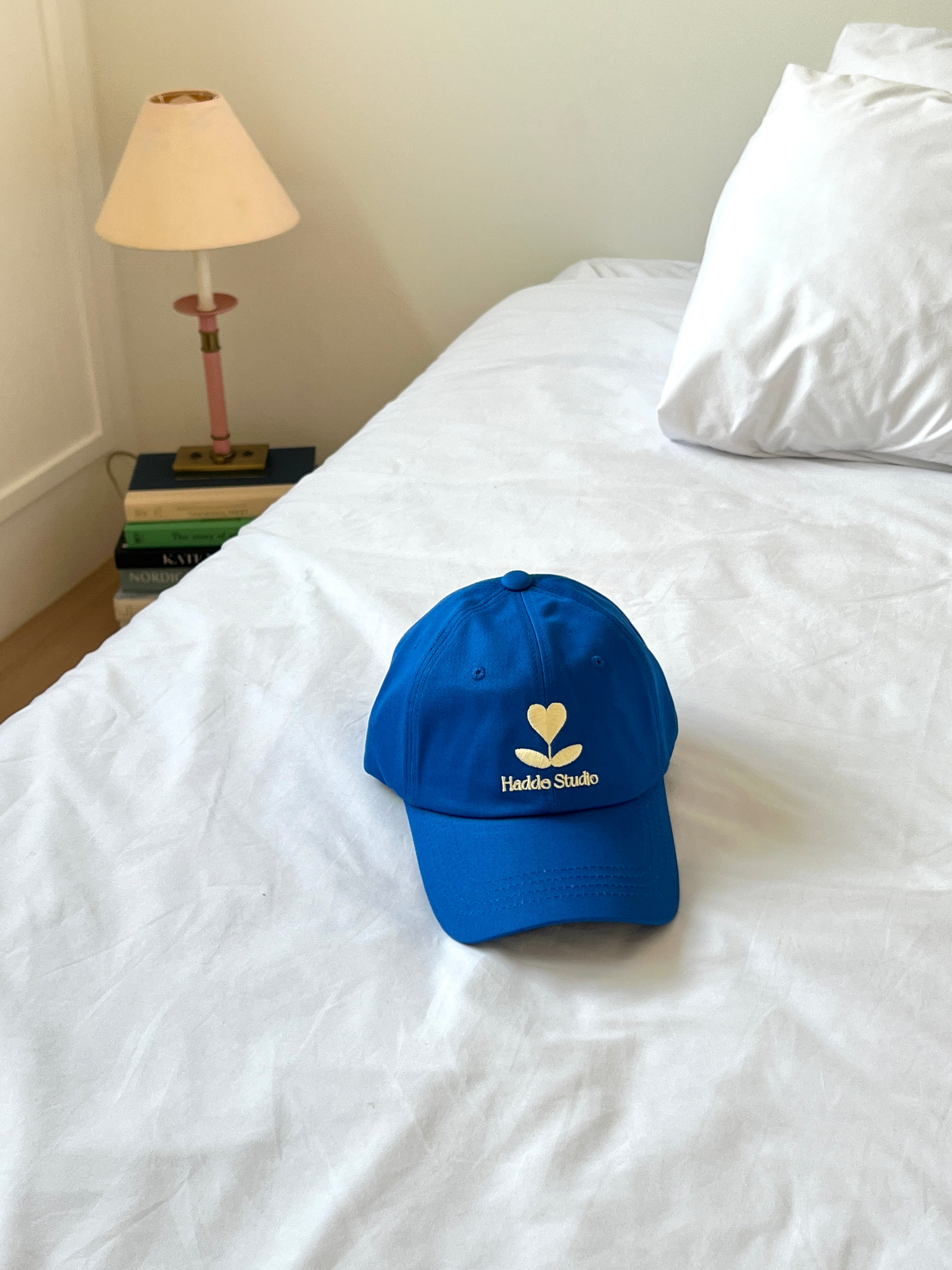 HADDE LOGO BALL CAP BLUE