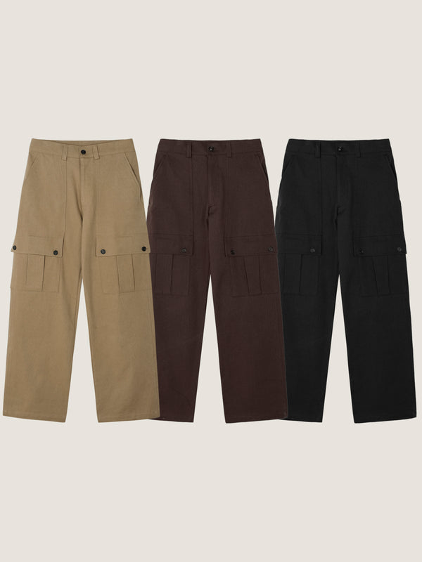 Heritage cargo cotton pants