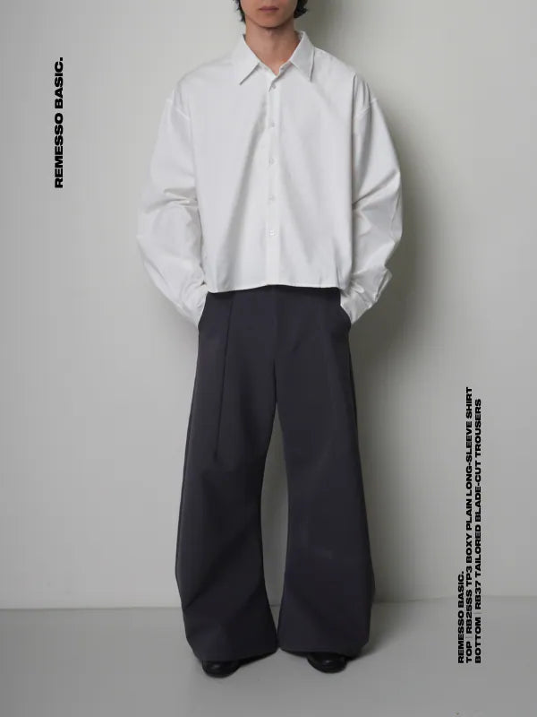 TP3 ボクシー長袖シャツ