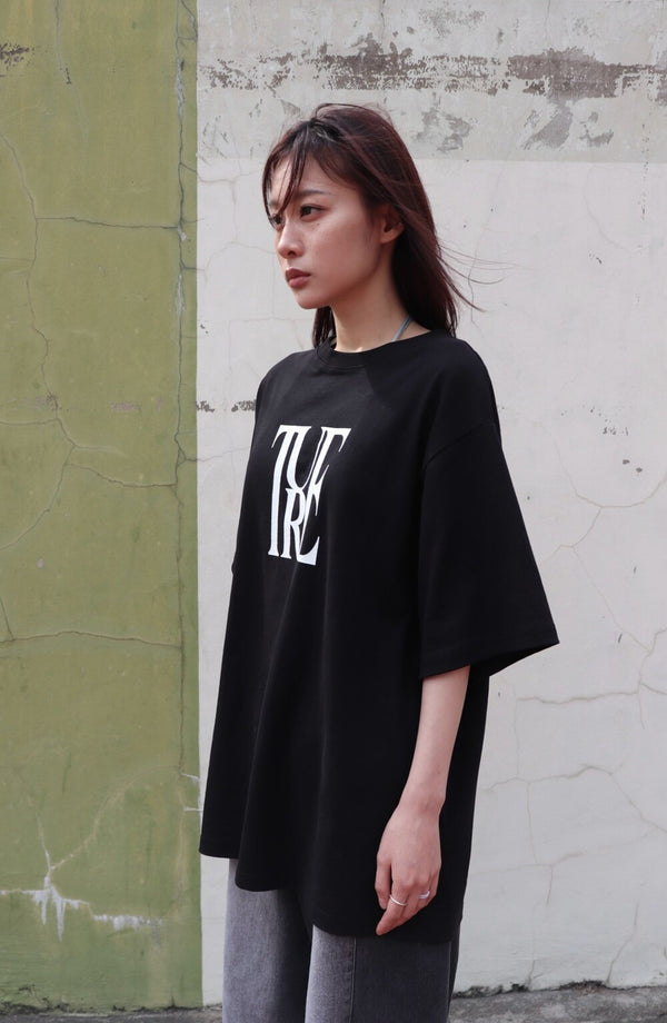 NORMAL LINE UNISEX BOXI T BLACK