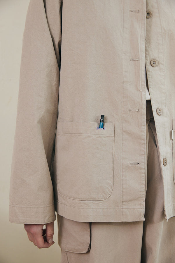 Pigment Work jacket / Beige