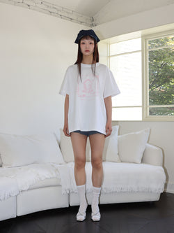 プリンセススクイードTシャツ (WHITE)