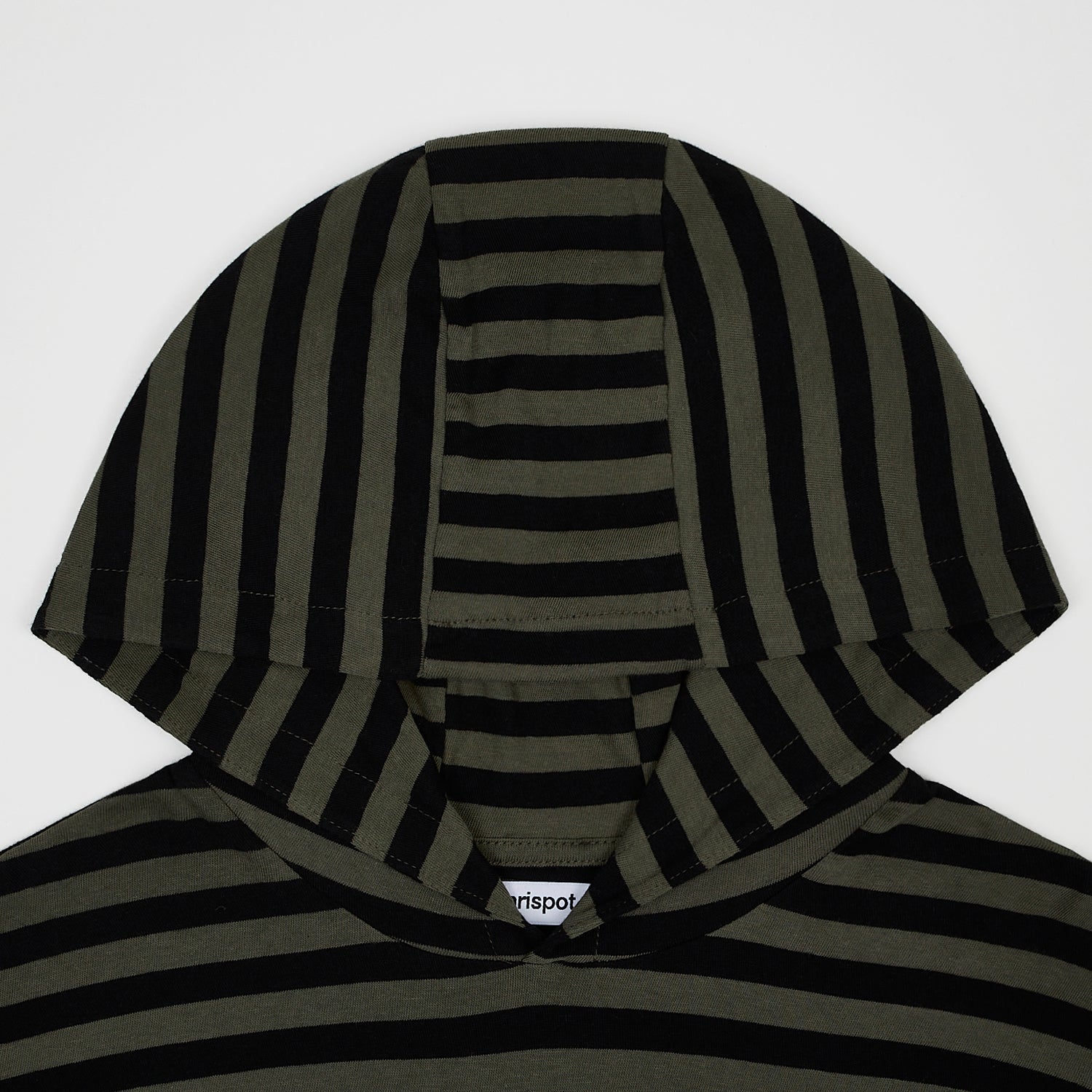 Safarispot☆TICKETING STRIPE BORDER HOODIE Safarispot Ticketing Stripe Border Hoodie - White