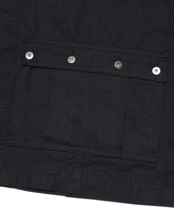 I.P DAMAGED JACKET - WASHED BLACK