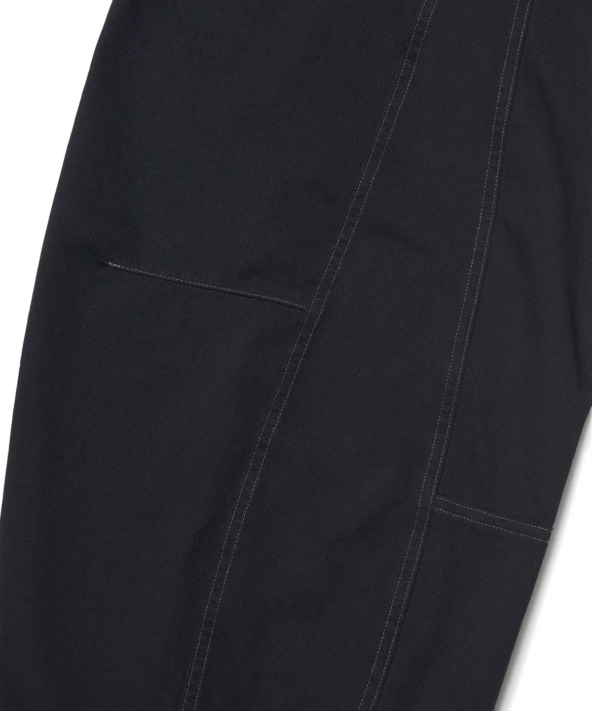 サイドパネルパンツ - ブラック